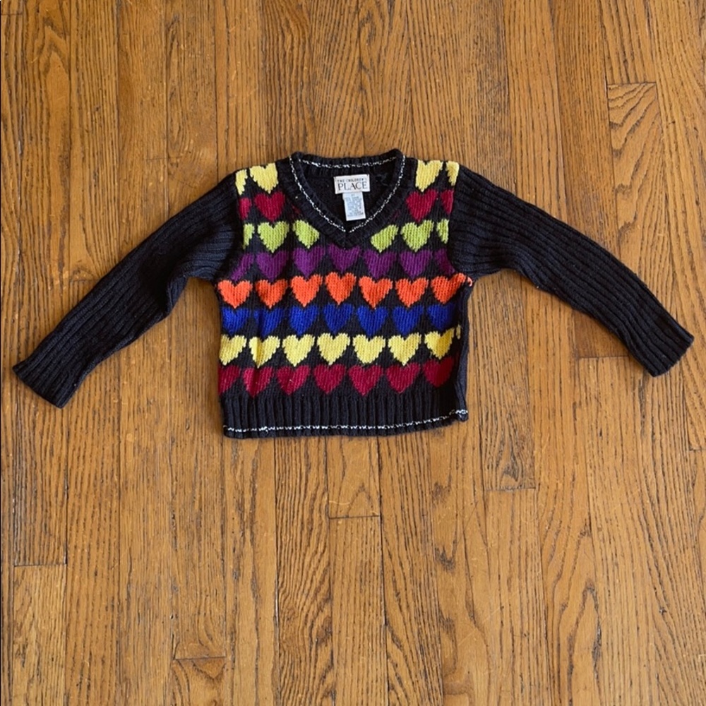 Girls Children’s Place vneck sweater. Size 3t